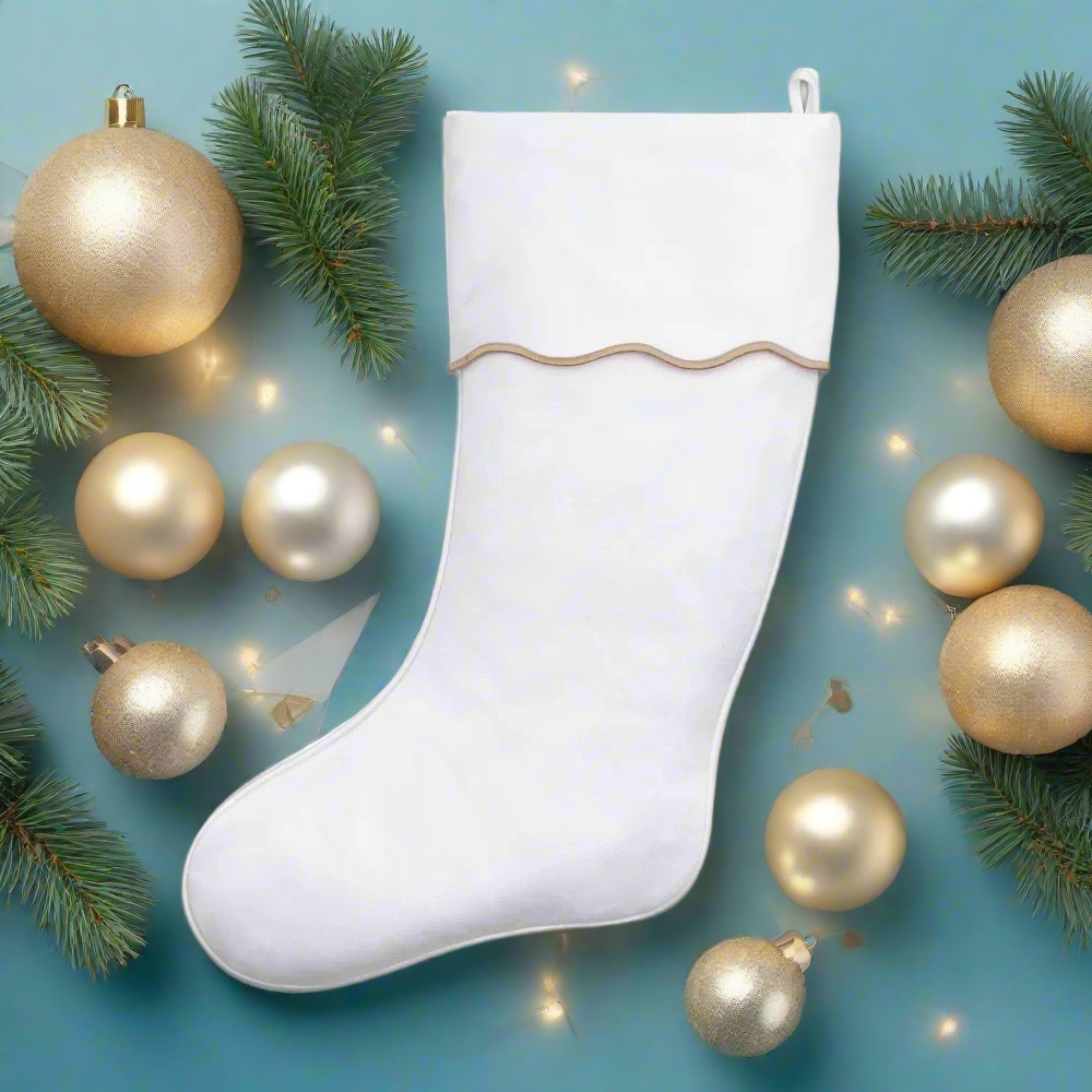 Scallop Edge Stocking