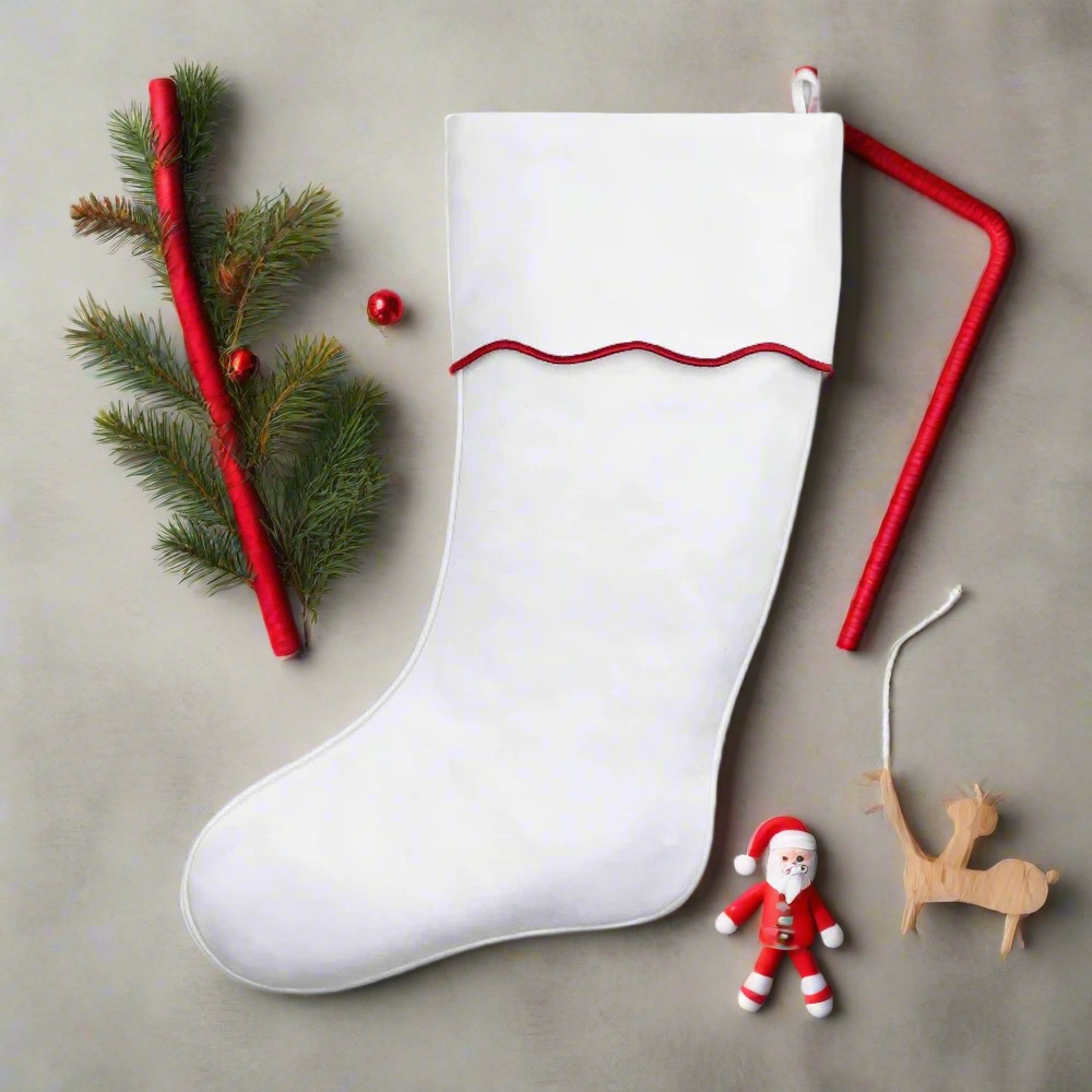 Scallop Edge Stocking